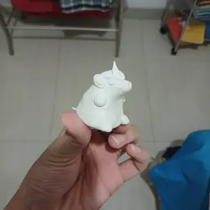 DAS Modelling Clay Prakarya Tanah Liat Kecil WHITE PUTIH 250g - 348800