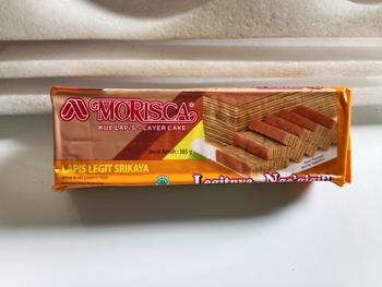 Product Review of Morisca Kue Lapis Srikaya 365gr from Tokopedia customer review 1