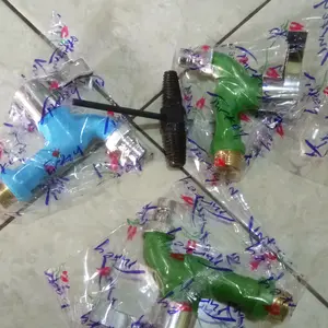 Keran Air Tembok ABS Kran Taman Mesin Cuci Tahan Korosi Termurah 1/2"