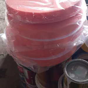 Busa Poles 7 inch 180mm pad buff polishing orange rata