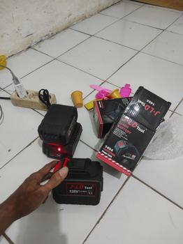 Product Review of JLD 128VF Baterai Impact Baterai Bor 88VF Makita battery Cordless 36VF from Tokopedia customer review 0