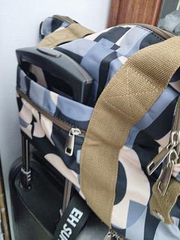 Product Review of Hanke Tas Trolly Roda Trolley Koper Travel Slempang HandBag - BK3300 from Tokopedia customer review 0