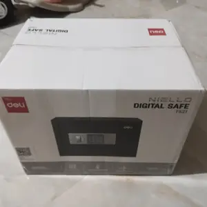 Deli Brankas Besi Digital Safe Box Anti Maling Anti Bobol 35x25x25 ET521