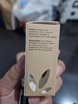 Product Review of Peppermint Essential Oil Diffuser Aromatherapy Aromaterapi from Tokopedia customer review 1