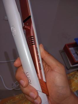 Product Review of Lumi White Slim Line Straightener 1 Inch from Tokopedia customer review 3