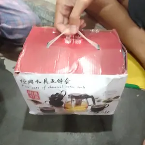 tea pot teapot set 5 in 1 teko teh kopi susu dengan saringan