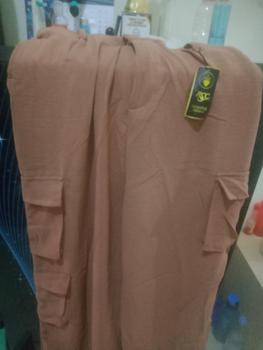 Product Review of Celana Cargo Wanita Highwaist Bonnie Cargo Pants Celana Kargo Wanita from Tokopedia customer review 2