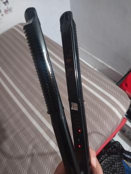 Product Review of Catokan Rambut Kemei 2139 Catokan Rambut 2in1 Ceramic berkualitas Meluruskan Hitam Straightener from Tokopedia customer review 1