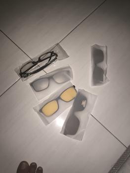Product Review of Kacamata pria wanita klip on clip on 2201 2215 2218 2256 free 5 lensa from Tokopedia customer review 0