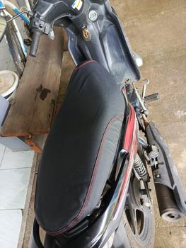 Product Review of Sarung Jok Motor Amplas Pasir Excellent Jahitan Warna Double Stik - Karet Tebal dan Prepet Kuat from Tokopedia customer review 1