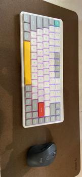 Product Review of Paket NuPhy Air75 V2 QMK Wireless Custom Mechanical Keyboard + NuFolio V3 from Tokopedia customer review 0