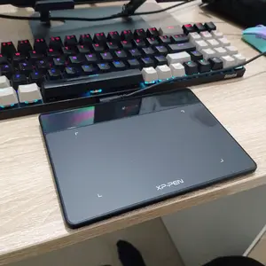 【1 Year Warranty】XPPen Deco Fun XS 4.8 x 3 inch Graphics Tablet Digital Drawing Tablet 8192 levels Tilt Online Education Support Android Mac Linux Windows Chrome