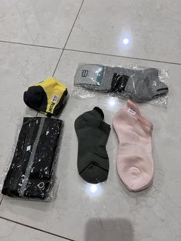 Product Review of KK268 Kaos Kaki Wanita Tebal Sport Running Gym Casual Short Angkle Women Socks from Tokopedia customer review 0