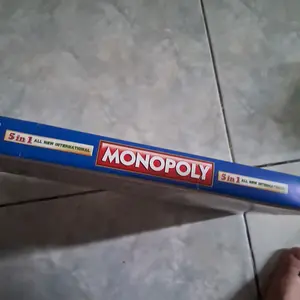Lumi Toys Monopoly 5 in 1 Monopoli Halma Ular Tangga Ludo Catur Mainan Board Games