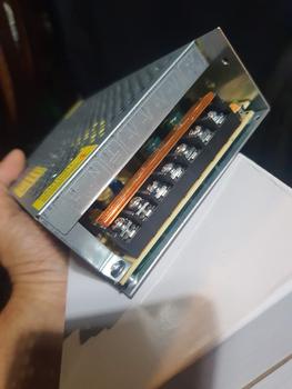 Product Review of SPITZE Trafo Adaptor Power Supply 12V 10A 120W DJAMIN FULL POWER GARANSI 3BLN power supply titanium from Tokopedia customer review 3