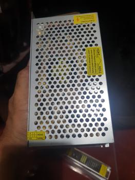 Product Review of SPITZE Trafo Adaptor Power Supply 12V 10A 120W DJAMIN FULL POWER GARANSI 3BLN power supply titanium from Tokopedia customer review 2