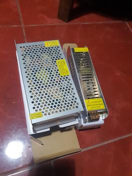 Product Review of SPITZE Trafo Adaptor Power Supply 12V 10A 120W DJAMIN FULL POWER GARANSI 3BLN power supply titanium from Tokopedia customer review 1