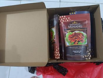 Product Review of Santapan Minang Paru Goreng Kering Asli Padang 200 gram from Tokopedia customer review 3
