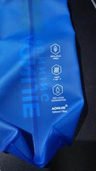 Product Review of Aonijie Soft Flask SD30 - Botol Tempat Minum 500ml from Tokopedia customer review 2