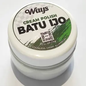 Batu Ijo Cream / Krim Batu Hijau Poles Pengkilap Stainless Mesin Velg