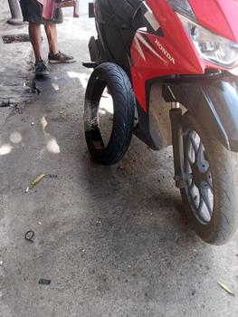 Product Review of MAXXIS DIAMOND 100 / 80 - 14 MA - 3DN Ban Motor Matic VARIO TUBELESS FREE PENTIL from Tokopedia customer review 0