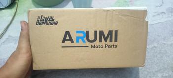 Product Review of ARM Tutup Oli Universal TWO TONE  Motorcycle Gold Kendaraan from Tokopedia customer review 1