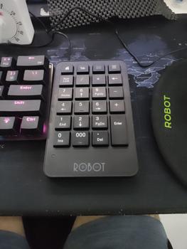 Product Review of Robot Keyboard Numerik Numpad USB RK01 Black from Tokopedia customer review 0