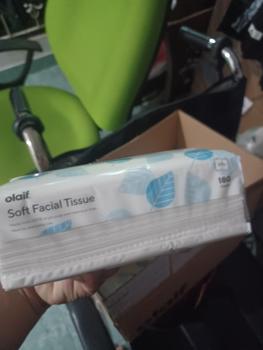 Product Review of [Bundle] Olaif Daily Soft Facial Tissue - Tisu Wajah - 6 Packs x 180 Sheets from Tokopedia customer review 0