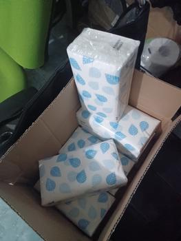 Product Review of [Bundle] Olaif Daily Soft Facial Tissue - Tisu Wajah - 6 Packs x 180 Sheets from Tokopedia customer review 1