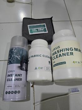 Product Review of Loxus Pembersih Mesin Cuci Washing Machine Cleaner from Tokopedia customer review 2