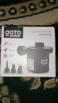 Product Review of Goto [COD] Stormy Pompa Angin Listrik Kolam Renang Kasur Elektrik Air Pump from Tokopedia customer review 1