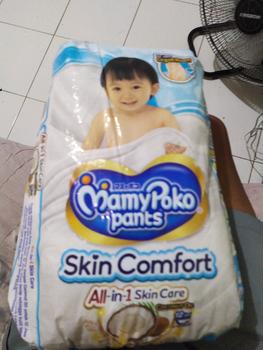 Product Review of mamypoko comfort skin s l xl xxl from Tokopedia customer review 0