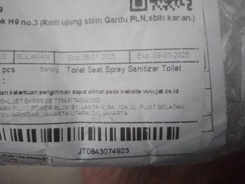 Product Review of Wiselie Toilet Seat Spray Sanitizer Toilet Seat Disinfectant Pembersih Toilet from Tokopedia customer review 1