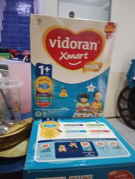Product Review of Vidoran Xmart 1+ Susu Pertumbuhan All Variant [925 G/2 Box] - Bubuk (Exp : 01.2026) from Tokopedia customer review 1