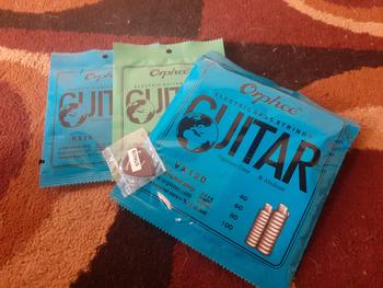 Product Review of Orphee RX15 9-42 Senar Gitar Elektrik Super Light from Tokopedia customer review 0