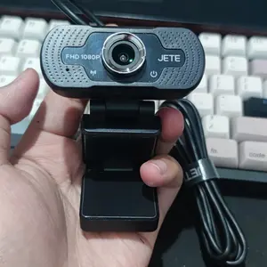 Webcam JETE W7 Web Cam Full HD 1080p Kamera Laptop With Mic For Live Video Meeting Web Camera Handphone Komputer Auto Focus