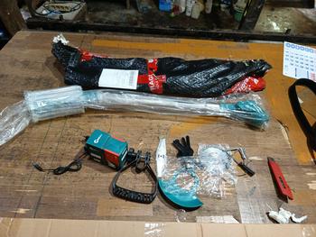 Product Review of Mesin Potong Rumput Baterai Cordless Mailtank SH226A 12volt Gress Trimmer Berkualitas dengan 2 Baterai from Tokopedia customer review 0