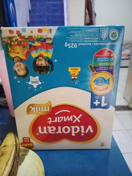 Product Review of Vidoran Xmart 1+ Susu Pertumbuhan All Variant [925 G/2 Box] - Bubuk (Exp : 01.2026) from Tokopedia customer review 3