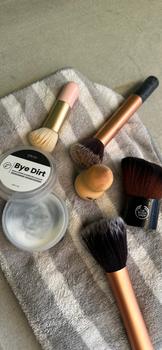 Product Review of TERATU BEAUTY Bye Dirt Brush & Sponge Cleansing Soap with Coconut Oil from Tokopedia customer review 1