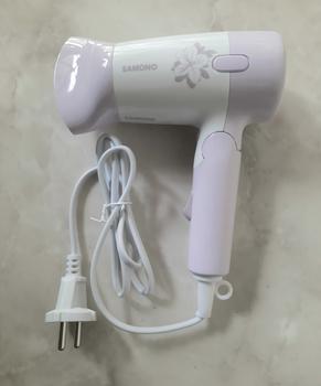 Product Review of Samono Hair Dryer Pengering Rambut Low Watt 300 Watt 2 Kecepatan Angin Bisa Dilipat SW-HD10 from Tokopedia customer review 0