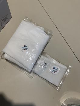 Product Review of One Two Cups Kain Saringan Susu Kedelai Nilon Serut Reusable Mesh 300 - ZR300 from Tokopedia customer review 2