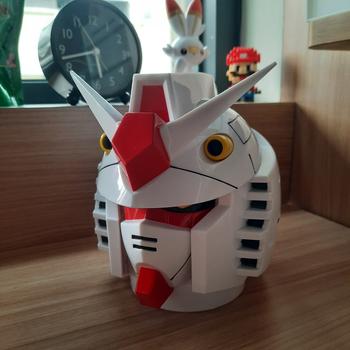 Product Review of Gundam RX-78-2 Cup / Head Mug Stainless Steel Gelas Gundam from Tokopedia customer review 0