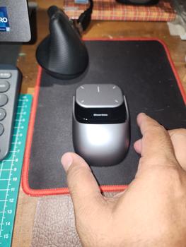 Product Review of Cheerdots 2 Smart Air Mouse | ChatGPT Integration, AI Presentation Tools & Precision Control Blue Computer Baterai Keyboard from Tokopedia customer review 0