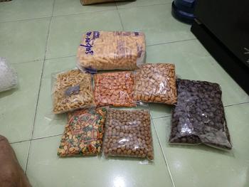Product Review of ALMASNACK KUE BANTAL PANG PANG MANIS & PEDAS 250gr SNACK KILOAN MURAH from Tokopedia customer review 0