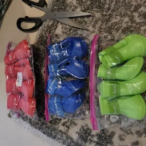 Si Merci Official Sepatu Karet Hewan Anjing Kucing Kelinci Rubber Shoes Sepatu Boots Anti Air Waterproof