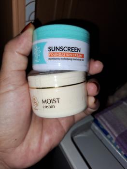 Product Review of Paket Viva(Moisturizer 22g&Suncreen 22g) from Tokopedia customer review 0