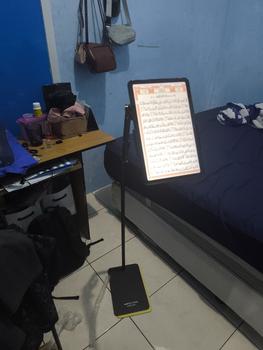 Product Review of Stand Holder Ipad Tablet Handphone Dudukan Smartphone Lazypod Tripod from Tokopedia customer review 1