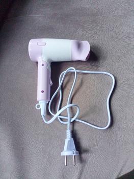 Product Review of Samono Hair Dryer Pengering Rambut Low Watt 300 Watt 2 Kecepatan Angin Bisa Dilipat SW-HD10 from Tokopedia customer review 2