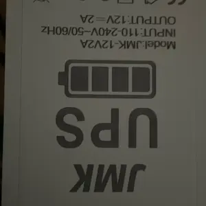 Mini UPS Power Supply 12V 2A backup Router Modem CCTV 12V 3600mah