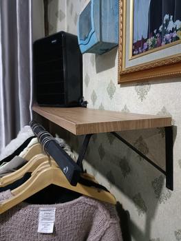 Product Review of RAK GANTUNGAN BAJU Ambalan Rak Dinding Serbaguna Melayang Ambalan Melayang Gantungan Baju Ambalan Melayang Gantungan Baju Nempel Dinding Ambalan Melayang Serbaguna Premiu Kuat Murah from Tokopedia customer review 0